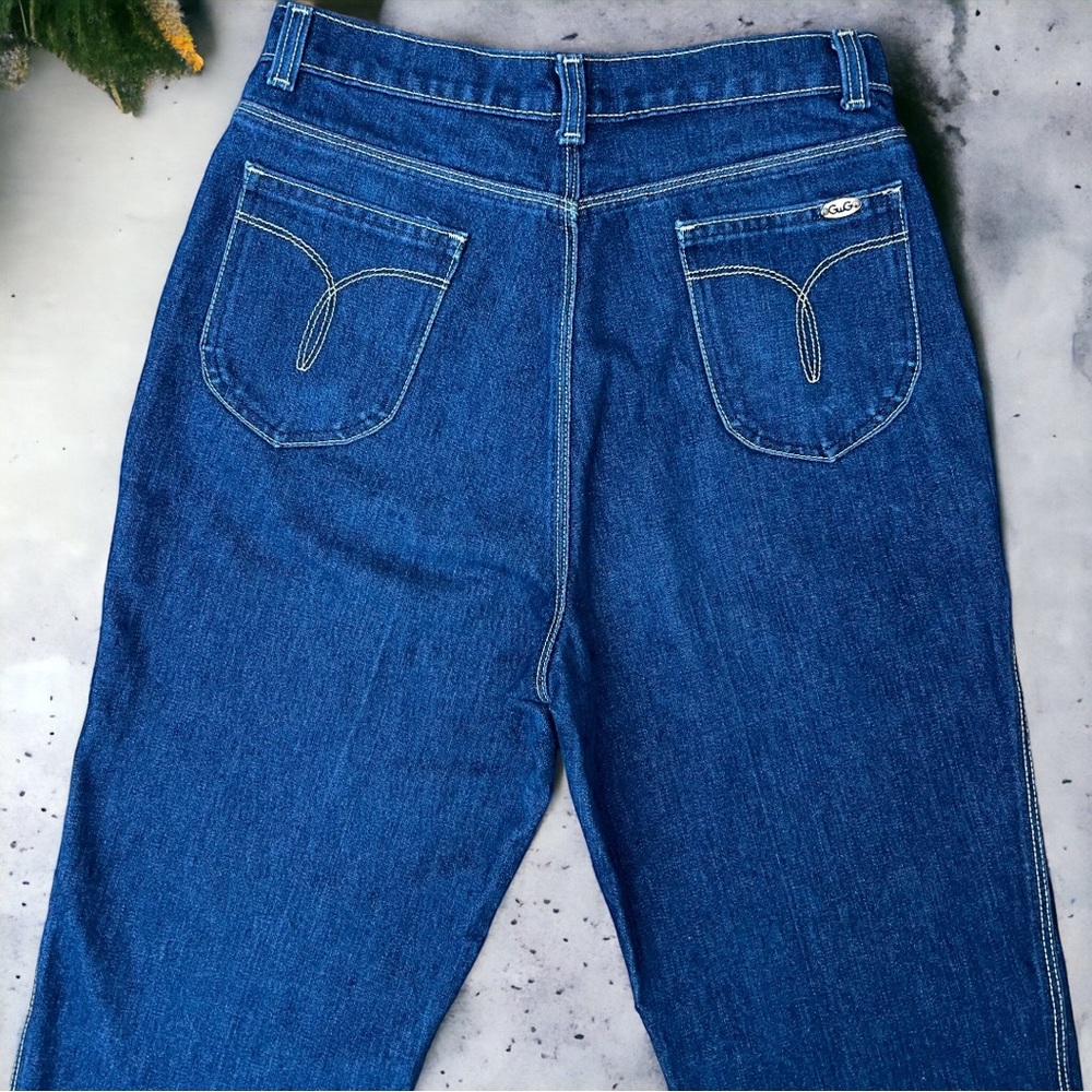 [30] VINTAGE 1972-1982 Like New GWG High Waisted Denim Jeans - Picture 5 of 15